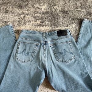 AG Men’s Everett Faded Blue Denim Jeans 34x32